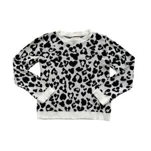 Tucker + Tate Monochrome Animal Print Sweater Size 4